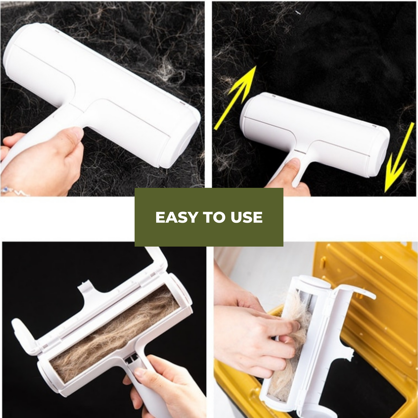 FURBUSTER - Lint & Pet Hair Remover Roller