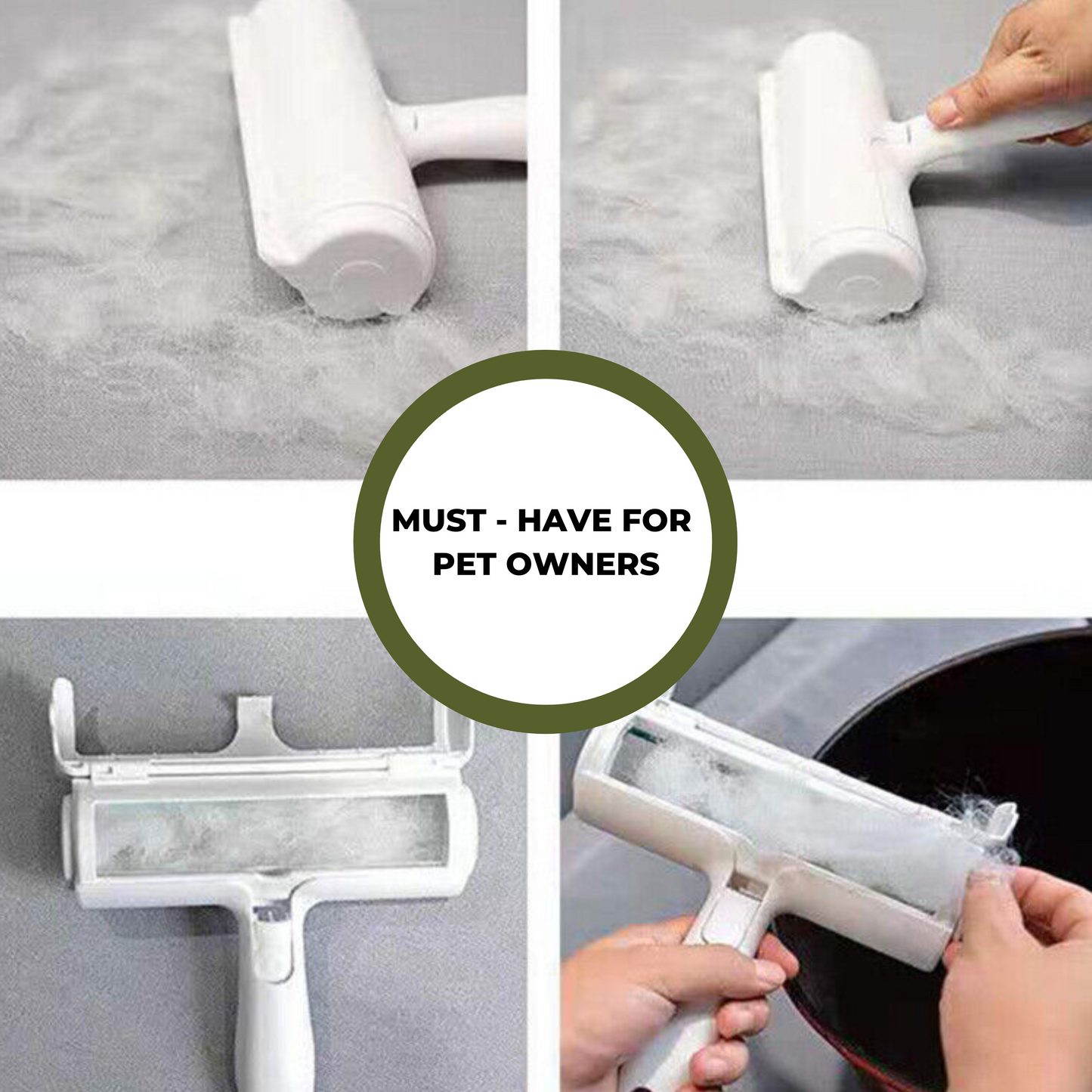 FURBUSTER - Lint & Pet Hair Remover Roller